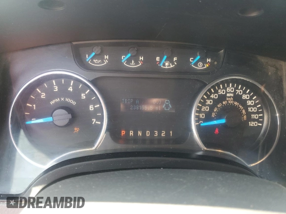 2014 Ford F-150 XL с VIN 1FTFW1ET4EKD11976, выставлен на аукционе Copart как лот 62701715 с пробегом 238 105 миль миль и Чистый • Clean title. История ставок и продаж доступна на DreamBid. Изображение 9.