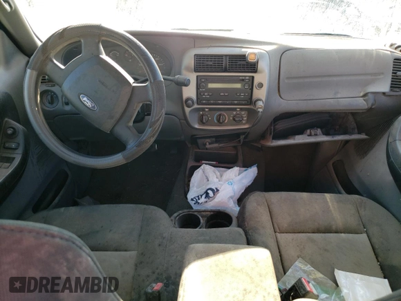 2009 Ford Ranger XL Fleet with VIN 1FTYR10E59PA04186, listed as a Copart auction lot 76762414 with 0 mi miles and Salvage Title. Bid and sale history available at carsss.com. Image 8.