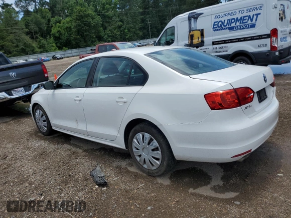 2014 Volkswagen Jetta S with VIN 3VW2K7AJ2EM240929, listed as a Copart auction lot 63842245 with 82,080 mi miles and Salvage title. Bid and sale history available at DreamBid. Image 2.