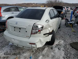 2009 Suzuki SX4 Sport FWD with VIN JS2YC414996204248, listed as a Copart auction lot 88124625 with Not Provided miles and Salvage Title. Bid and sale history available at DreamBid. Image 3.
