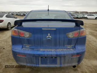 2016 Mitsubishi Lancer SE with VIN JA32V2FW3GU602751, listed as a Copart auction lot 50646525 with 104,796 mi miles and Salvage Title. Bid and sale history available at carsss.com. Image 6.