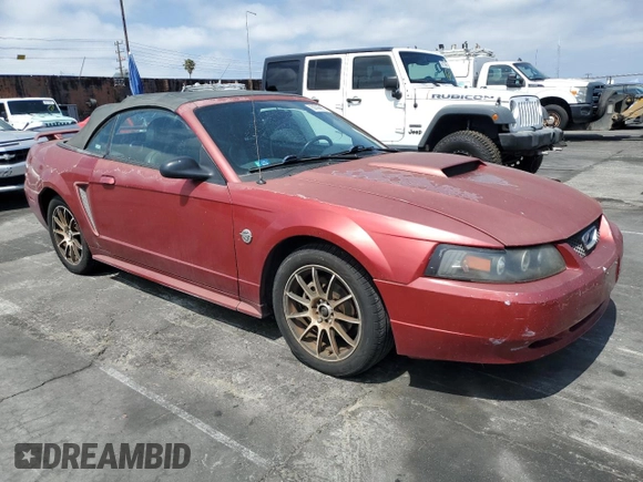 2004 Ford Mustang Deluxe с VIN 1FAFP44614F132348, выставлен на аукционе Copart как лот 60098855 с пробегом 161 683 миль миль и Чистый • Clean title. История ставок и продаж доступна на DreamBid. Изображение 4.