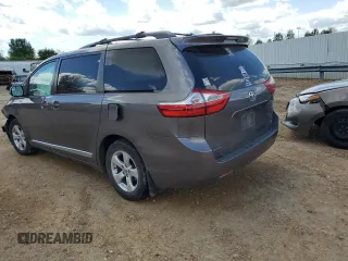 2017 Toyota Sienna LE Auto Access Seat with VIN 5TDKZ3DC1HS804935, listed as a Copart auction lot 54327274 with 0 mi miles and Salvage Title. Bid and sale history available at carsss.com. Image 2.