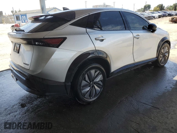2023 Nissan ARIYA Venture+ with VIN JN1BF0AA7PM411402, listed as a Copart auction lot 51333325 with 19,439 mi miles and Salvage Title. Bid and sale history available at carsss.com. Image 3.