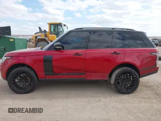 2017 Land Rover Range Rover with VIN SALGS2FE3HA331421, listed as a IAAI auction lot 42043328 with 105,421 mi miles and . Bid and sale history available at DreamBid. Image 15.