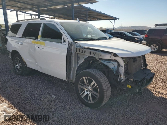 2023 Ford Expedition Limited with VIN 1FMJU2A83PEA15058, listed as a Copart auction lot 45587485 with 25,869 mi miles and Salvage Title. Bid and sale history available at carsss.com. Image 4.