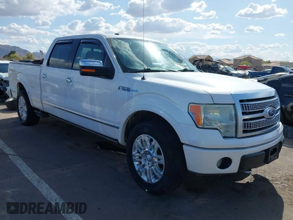 2010 Ford F-150 XL with VIN 1FTFW1EV3AFB52615, listed as a IAAI auction lot 41958436 with 148,572 mi miles. Bid and sale history available at carsss.com. Image 1.