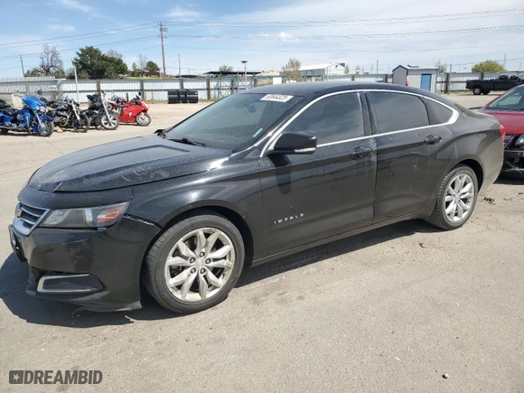 2017 Chevrolet Impala LT with VIN 2G1105S31H9125284, listed as a Copart auction lot 53844325 with 259,116 mi miles and Salvage Title. Bid and sale history available at carsss.com. Image 1.