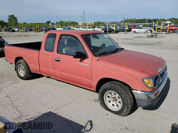 1995 Toyota Tacoma with VIN 4TAUN53B0SZ061887, listed as a Copart auction lot 57708685 with 281,658 mi miles and Clean title. Bid and sale history available at DreamBid. Image 4.