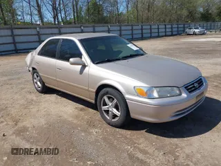 2001 Toyota Camry CE with VIN 4T1BG22K71U763959, listed as a IAAI auction lot 41996019 with 108,909 mi miles. Bid and sale history available at carsss.com. Image 1.