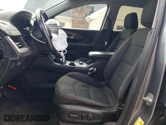 2019 GMC Terrain SLE with VIN 3GKALTEV2KL384035, listed as a Copart auction lot 51871775 with 72,035 mi miles and Salvage Title. Bid and sale history available at carsss.com. Image 7.