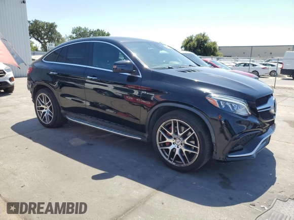 2016 Mercedes-Benz GLE 63 S AMG with VIN 4JGED7FB6GA024329, listed as a Copart auction lot 62430945 with 85,135 mi miles and Clean title. Bid and sale history available at DreamBid. Image 4.