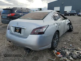 2014 Nissan Maxima SV with VIN 1N4AA5AP6EC443307, listed as a Copart auction lot 56953395 with Not provided miles and Salvage title. Bid and sale history available at DreamBid. Image 3.