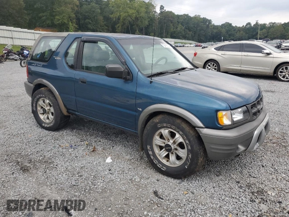2001 Isuzu Rodeo with VIN 4S2CM57WX14307912, listed as a Copart auction lot 72416784 with 170,522 mi miles and Salvage title. Bid and sale history available at DreamBid. Image 4.