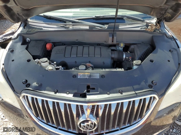 2015 Buick Enclave Leather with VIN 5GAKRBKD8FJ338700, listed as a Copart auction lot 43264935 with 151,400 mi miles and Salvage Title. Bid and sale history available at carsss.com. Image 12.