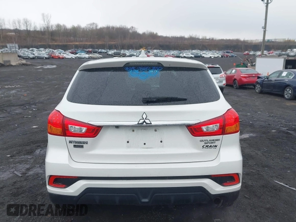 2018 Mitsubishi Outlander Sport ES 2.0 with VIN JA4AP3AU4JU011803, listed as a IAAI auction lot 42016794 with 120,544 mi miles. Bid and sale history available at carsss.com. Image 16.