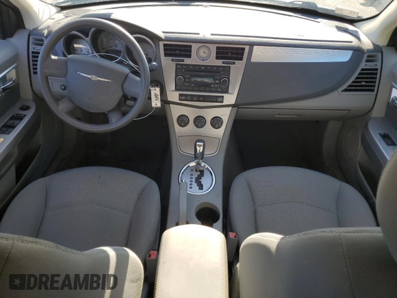 2008 Chrysler Sebring Touring with VIN 1C3LC56R28N191933, listed as a Copart auction lot 82841804 with 117,170 mi miles and Clean Title. Bid and sale history available at carsss.com. Image 8.
