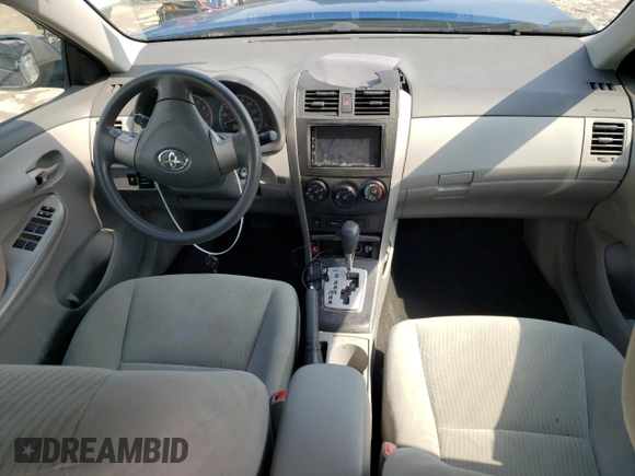 2010 Toyota Corolla with VIN 1NXBU4EE9AZ212426, listed as a Copart auction lot 58755625 with Not provided miles and Clean title. Bid and sale history available at DreamBid. Image 8.
