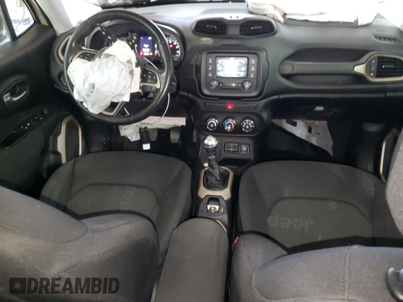 2015 Jeep Renegade Latitude with VIN ZACCJABH1FPC04716, listed as a Copart auction lot 45083715 with 102,045 mi miles and Salvage Title. Bid and sale history available at carsss.com. Image 8.