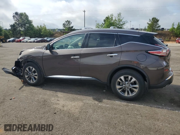 2018 Nissan Murano SV with VIN 5N1AZ2MG0JN196342, listed as a Copart auction lot 54364335 with 52,132 mi miles and Salvage Title. Bid and sale history available at DreamBid. Image 2.
