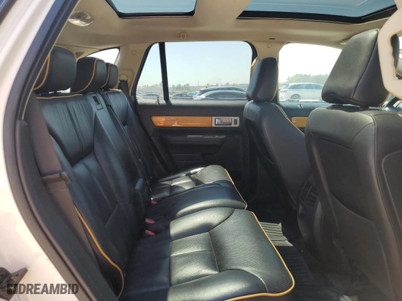 2008 Lincoln MKX with VIN 2LMDU68CX8BJ06411, listed as a Copart auction lot 50639315 with 144,781 mi miles and Salvage Title. Bid and sale history available at carsss.com. Image 10.