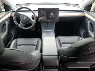 2023 Tesla Model Y Long Range with VIN 7SAYGAEE5PF880779, listed as a Copart auction lot 50777585 with 22,135 mi miles and Salvage Title. Bid and sale history available at carsss.com. Image 8.