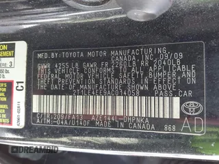 2010 Toyota Matrix S с VIN 2T1LE4EE9AC014058, выставлен на аукционе IAAI как лот 41596705 с пробегом 129 588 миль миль и . История ставок и продаж доступна на DreamBid. Изображение 9.