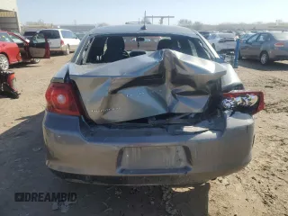 2013 Dodge Avenger SE with VIN 1C3CDZAB6DN517158, listed as a Copart auction lot 47925145 with 193,376 mi miles and Salvage Title. Bid and sale history available at DreamBid. Image 6.