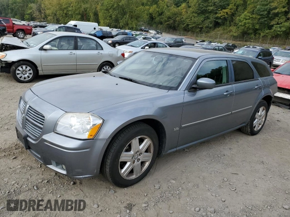2006 Dodge Magnum SXT with VIN 2D4GZ47V36H344748, listed as a Copart auction lot 72354264 with 99,719 mi miles and Salvage Title. Bid and sale history available at DreamBid. Image 1.