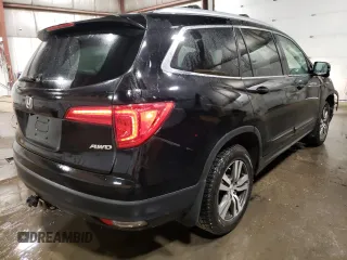 2016 Honda Pilot EX-L with VIN 5FNYF6H58GB011621, listed as a Copart auction lot 51868325 with 89,228 mi miles and Salvage Title. Bid and sale history available at carsss.com. Image 3.