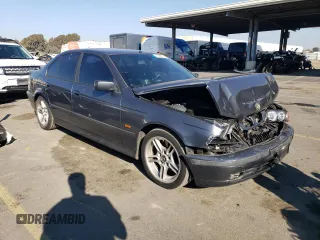 2000 BMW 5 Series 540i with VIN WBADN5341YGC94123, listed as a Copart auction lot 83599214 with 138,932 mi miles and Salvage Title. Bid and sale history available at carsss.com. Image 4.