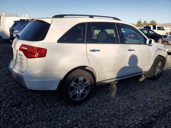2009 Acura MDX Tech Pkg with VIN 2HNYD28679H533400, listed as a Copart auction lot 43783985 with 141,844 mi miles and Salvage Title. Bid and sale history available at carsss.com. Image 3.