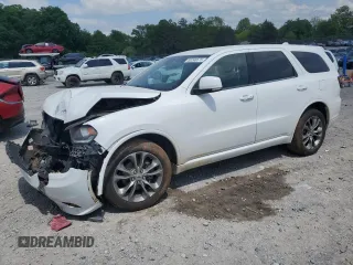 2019 Dodge Durango GT Plus z VIN 1C4RDJDG1KC827323, wystawiony jako Copart lot #56240575 z przebiegiem 99 934 mil mil oraz Szkoda całkowita • Salvage title. Historia ofert i sprzedaży dostępna na DreamBid. Obrazek 1.