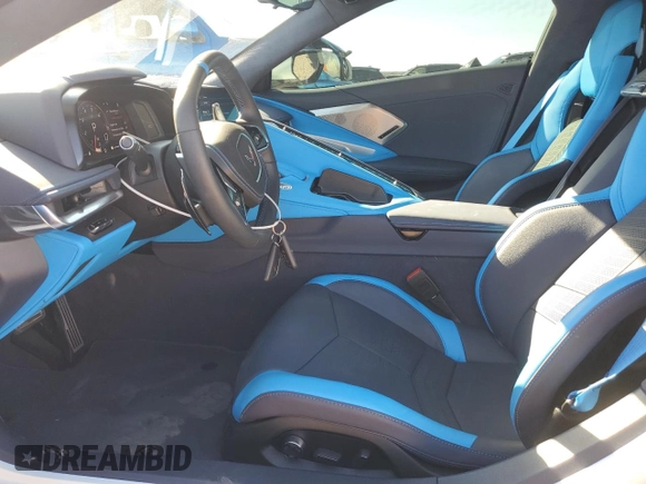 2024 Chevrolet Corvette 3LT with VIN 1G1YC2D43R5120886, listed as a Copart auction lot 79566054 with 5,322 mi miles and Salvage Title. Bid and sale history available at carsss.com. Image 7.