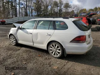 2013 Volkswagen Jetta SportWagen TDI w/Sunroof with VIN 3VWML7AJ6DM670600, listed as a Copart auction lot 88843705 with 161,261 mi miles and Non Repairable. Bid and sale history available at carsss.com. Image 2.