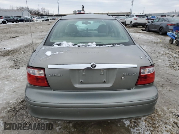 2004 Mercury Sable LS Premium with VIN 1MEHM55S34A608589, listed as a Copart auction lot 46110385 with 113,919 mi miles and Salvage Title. Bid and sale history available at carsss.com. Image 6.