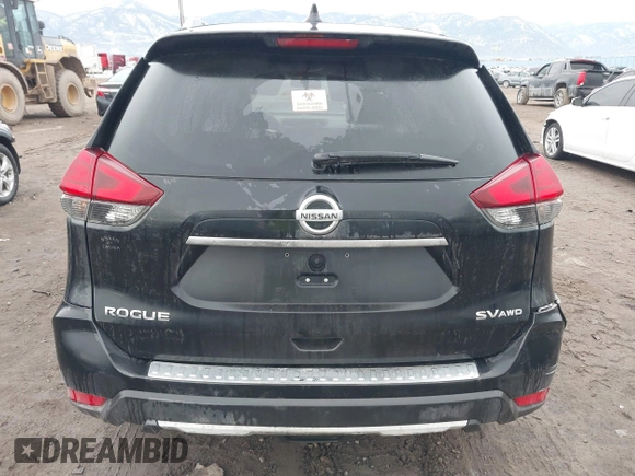 2017 Nissan Rogue SV with VIN KNMAT2MVXHP514146, listed as a IAAI auction lot 41703068 with Not Provided miles and . Bid and sale history available at carsss.com. Image 16.