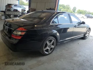 2007 Mercedes-Benz S 550 with VIN WDDNG71XX7A084165, listed as a Copart auction lot 62303985 with 79,366 mi miles and Clean title. Bid and sale history available at DreamBid. Image 3.