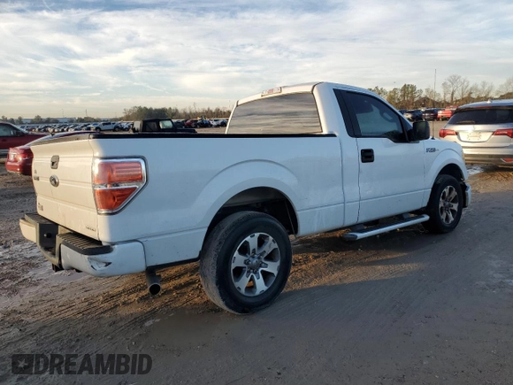 2012 Ford F-150 XL with VIN 1FTMF1CMXCFC55311, listed as a Copart auction lot 88734545 with 95,730 mi miles and Salvage Title. Bid and sale history available at carsss.com. Image 3.