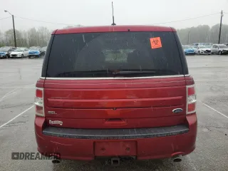 2013 Ford Flex SEL with VIN 2FMGK5C85DBD10846, listed as a Copart auction lot 51820705 with 166,433 mi miles and Salvage Title. Bid and sale history available at carsss.com. Image 6.