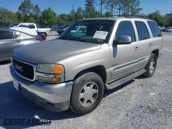 2005 GMC Yukon SLT with VIN 1GKEC13Z15R217223, listed as a IAAI auction lot 42177280 with 257,840 mi miles. Bid and sale history available at carsss.com. Image 2.