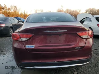 2015 Chrysler 200 Limited with VIN 1C3CCCAB0FN574474, listed as a Copart auction lot 47835205 with 168,282 mi miles and Non Repairable. Bid and sale history available at carsss.com. Image 6.