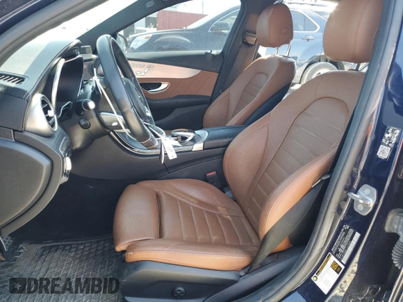 2020 Mercedes-Benz C 43 AMG with VIN 55SWF6EB4LU323896, listed as a Copart auction lot 54006795 with 77,747 mi miles and Salvage Title. Bid and sale history available at carsss.com. Image 7.