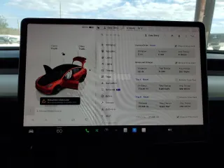 2022 Tesla Model 3 with VIN 5YJ3E1EA0NF329568, listed as a Copart auction lot 52594205 with 27,446 mi miles and Non Repairable. Bid and sale history available at carsss.com. Image 9.