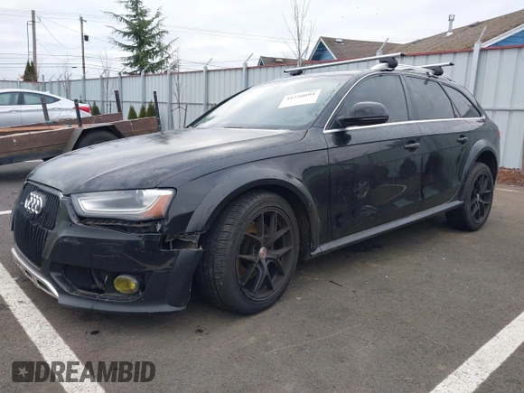 2015 Audi allroad Premium Plus with VIN WA1UFAFL7FA117966, listed as a IAAI auction lot 41530094 with 1 mi miles. Bid and sale history available at carsss.com. Image 2.