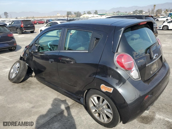 2014 Chevrolet Spark EV LT with VIN KL8CL6S07EC452689, listed as a Copart auction lot 87134294 with 65444 miles and Salvage Title. Bid and sale history available at carsss.com. Image 2.