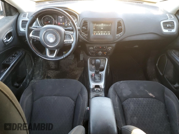 2020 Jeep Compass Sport with VIN 3C4NJDAB1LT112288, listed as a Copart auction lot 87818745 with 142,408 mi miles and Clean Title. Bid and sale history available at DreamBid. Image 8.