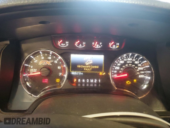 2013 Ford F-150 XL with VIN 1FTFW1ET3DFC72093, listed as a Copart auction lot 49163615 with 82,517 mi miles and Clean Title. Bid and sale history available at carsss.com. Image 9.