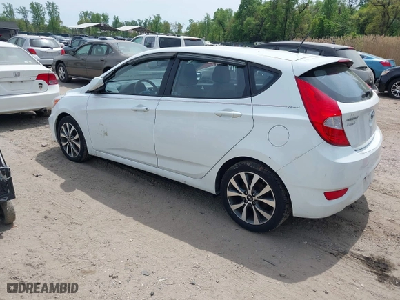 2016 Hyundai Accent Sport with VIN KMHCU5AE2GU249133, listed as a IAAI auction lot 41941173 with 175,635 mi miles. Bid and sale history available at carsss.com. Image 3.