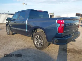 2021 Chevrolet Silverado 1500 RST with VIN 3GCPWDED1MG308456, listed as a IAAI auction lot 41242772 with 97,910 mi miles. Bid and sale history available at carsss.com. Image 3.